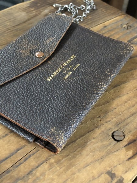 画像9: WWII are Vintage Seamen's Wallet USA (R835) (9)