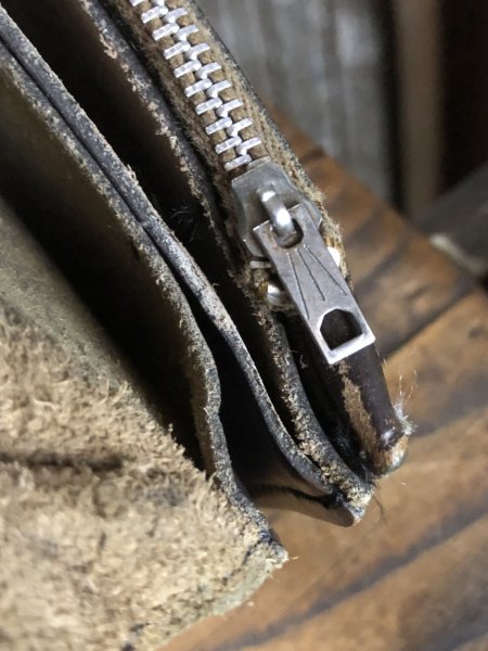 画像11: c.50s Harley-Davidson Leather Wallet w/Chain (R838) (11)