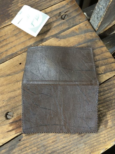 画像4: Vintage Vinyl Leather Pass Case (R834) (4)