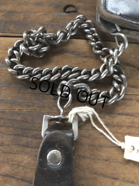 画像21: c.50s Harley-Davidson Leather Wallet w/Chain (R838) (21)