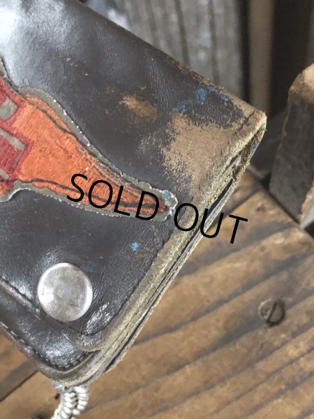 画像16: c.50s Harley-Davidson Leather Wallet w/Chain (R838) (16)