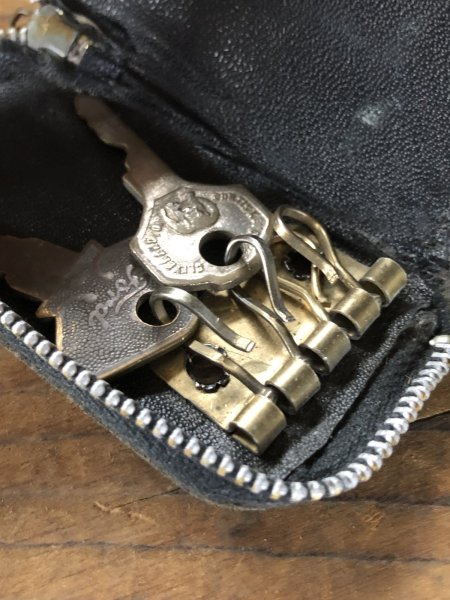 画像8: Vintage Leather Key Case (R836) (8)