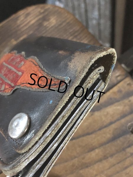 画像17: c.50s Harley-Davidson Leather Wallet w/Chain (R838) (17)