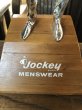 画像9: 50s Vintage JOCKEY MensWear Advertising Store Display Countertop Statue Trophy (R839) (9)