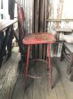 画像5: Vintage Industrial Metal High Stools Chair (R848) (5)