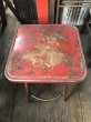 画像15: Vintage Industrial Metal High Stools Chair (R848) (15)