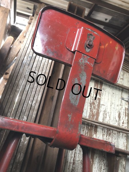 画像17: Vintage Industrial Metal High Stools Chair (R848) (17)