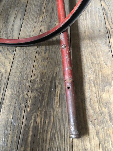 画像11: Vintage Industrial Metal High Stools Chair (R848) (11)