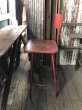 画像2: Vintage Industrial Metal High Stools Chair (R848) (2)