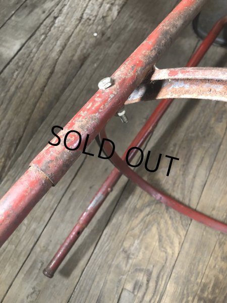 画像10: Vintage Industrial Metal High Stools Chair (R848) (10)