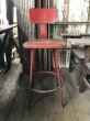 画像6: Vintage Industrial Metal High Stools Chair (R848) (6)