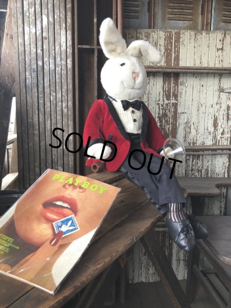 画像12: 90s Vintage Mr Playboy Bunny Collector's Limited Edition Plush Doll (R849) (12)