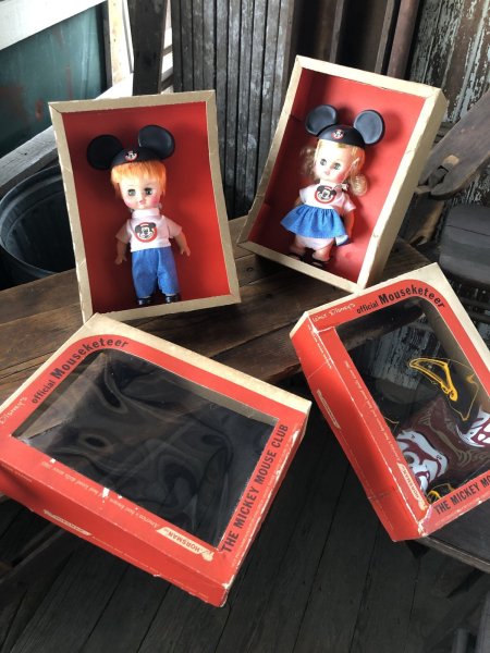 画像8: 70s Vintage Horsman Disney Mickey Mouse Club Mouseketeer Doll SET MIB (R850) (8)