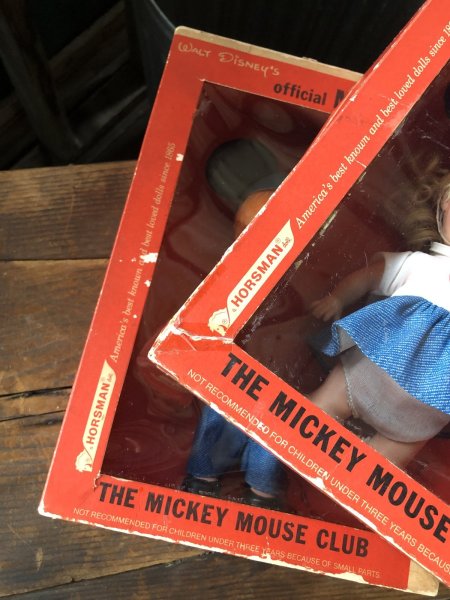 画像20: 70s Vintage Horsman Disney Mickey Mouse Club Mouseketeer Doll SET MIB (R850) (20)