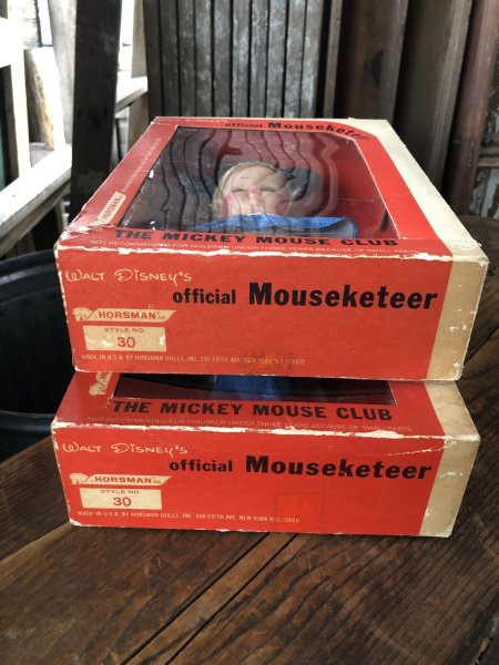 画像3: 70s Vintage Horsman Disney Mickey Mouse Club Mouseketeer Doll SET MIB (R850) (3)