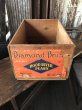 画像1: Vintage Wood Box Diamond Brand Hood River Pears (R851) (1)