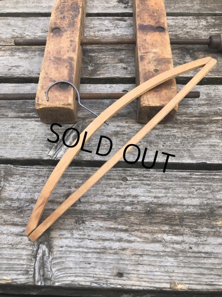 画像5: Vintage USA Advertising Wood Hanger THE FASHION TAILOR (R856) (5)