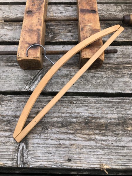 画像5: Vintage USA Advertising Wood Hanger MASTER CLEANERS & DYERS (R860) (5)