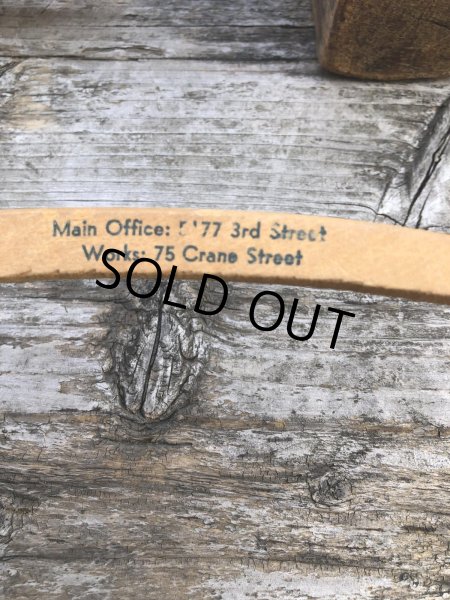 画像4: Vintage USA Advertising Wood Hanger GOLDEN CITY (R869) (4)