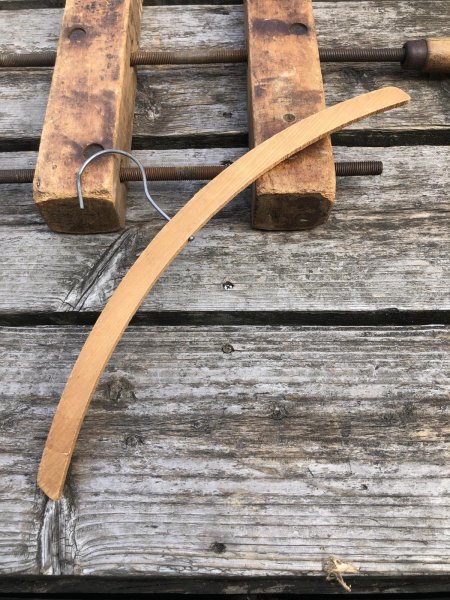 画像5: Vintage USA Advertising Wood Hanger HERMANS (R864) (5)