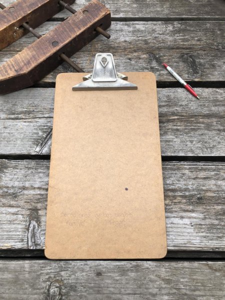 画像1: Vintage Clipboard Buill (R877) (1)
