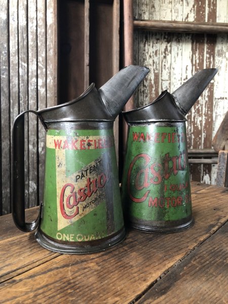 画像20: 40s〜 Vintage Original Castrol Oil Pourer Jug (R890) (20)