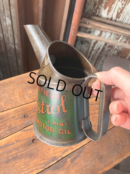 画像13: 20s Antique Original Castrol Oil Pourer Jug (R892) (13)