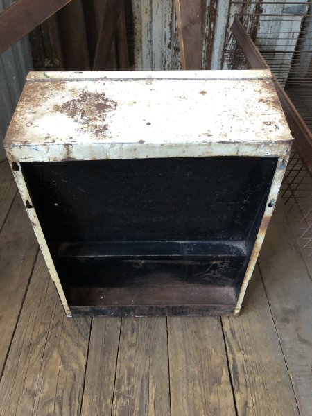 画像4: 50s Vintage BOWES SEAL FAST Tire Repair Service Station Display Cabinet (R903) (4)