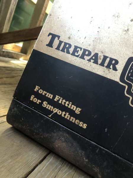 画像19: 50s Vintage BOWES SEAL FAST Tire Repair Service Station Display Cabinet (R903) (19)