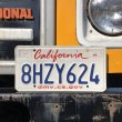 画像1: Original USA California License Plate 8HZY624 (R915) (1)