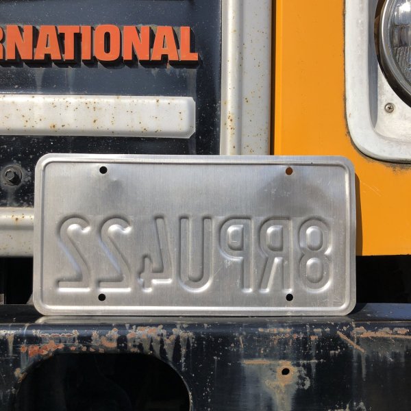 画像2: Original USA California License Plate 8RPU422 (R921) (2)
