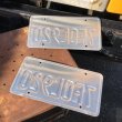 画像2: Original USA California License Plate 7FOL920 SET (R909) (2)