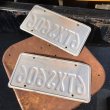 画像2: Original USA California License Plate 6TXS606 SET (R913) (2)