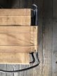 画像16: Vintage Metal Canvas Folding Camp Chair (R930) (16)