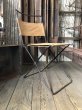 画像11: Vintage Metal Canvas Folding Camp Chair (R930) (11)