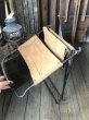 画像20: Vintage Metal Canvas Folding Camp Chair (R930) (20)