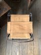 画像15: Vintage Metal Canvas Folding Camp Chair (R930) (15)