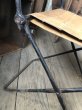 画像10: Vintage Metal Canvas Folding Camp Chair (R930) (10)