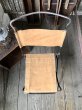 画像5: Vintage Metal Canvas Folding Camp Chair (R930) (5)