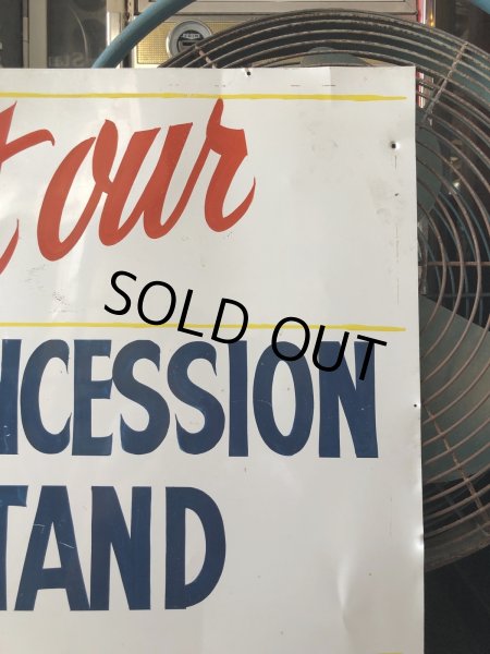 画像4: Vintage Concession Stand Hand Painted Store Sign (R931) (4)