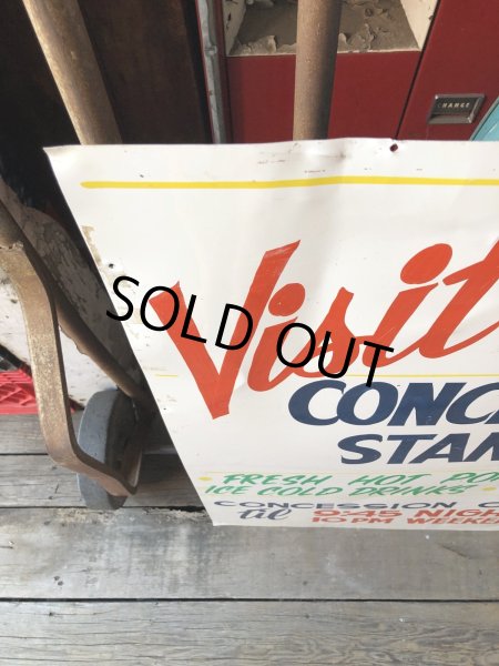 画像2: Vintage Concession Stand Hand Painted Store Sign (R931) (2)