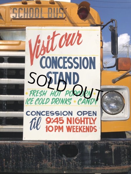 画像18: Vintage Concession Stand Hand Painted Store Sign (R931) (18)