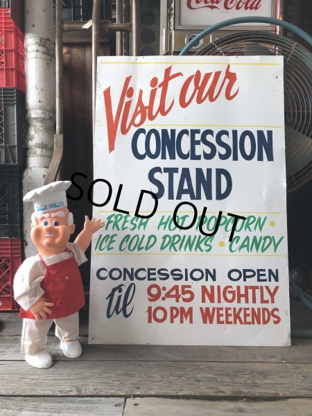 画像16: Vintage Concession Stand Hand Painted Store Sign (R931) (16)