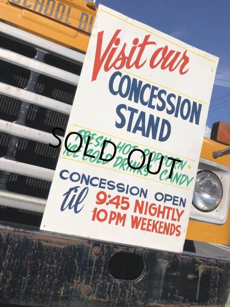 画像17: Vintage Concession Stand Hand Painted Store Sign (R931) (17)