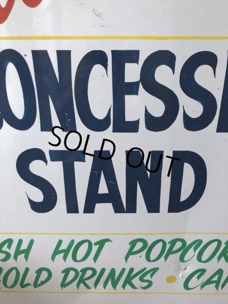 画像5: Vintage Concession Stand Hand Painted Store Sign (R931) (5)