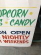 画像8: Vintage Concession Stand Hand Painted Store Sign (R931) (8)