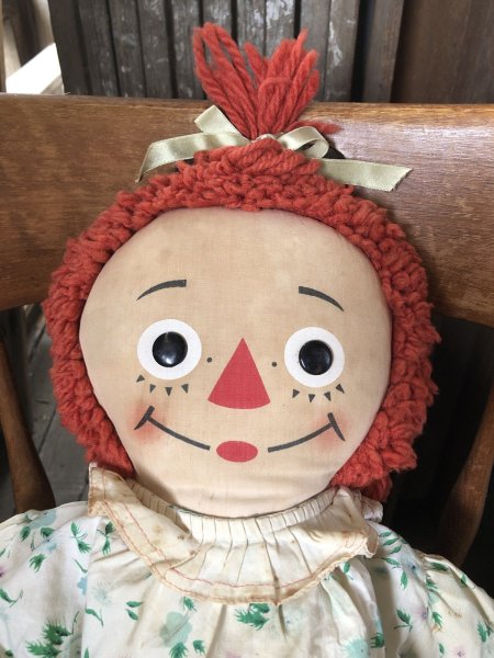 画像3: 70s Vintage Raggedy Ann Doll 65cm (R939) (3)