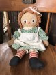 画像1: 70s Vintage Raggedy Ann Doll 50cm (R940) (1)
