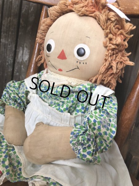 画像6: 70s Vintage Raggedy Ann Doll 50cm (R940) (6)