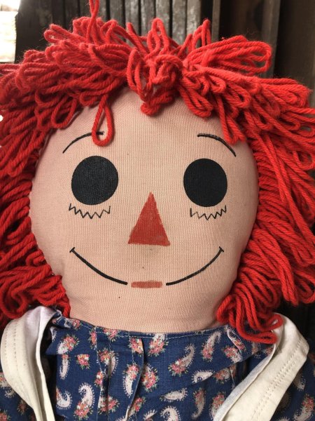 画像3: 70s Vintage Raggedy Ann Doll 90cm (R938) (3)